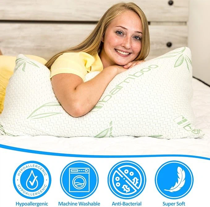 2-Pack King Cooling Memory Pillows factory